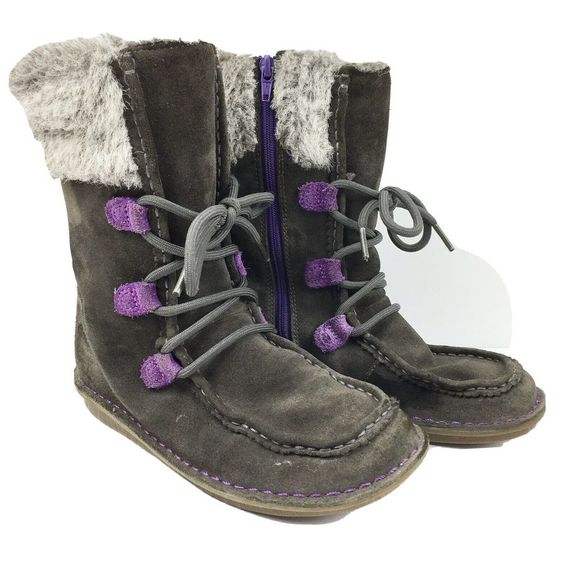 clarks girls boots size 9